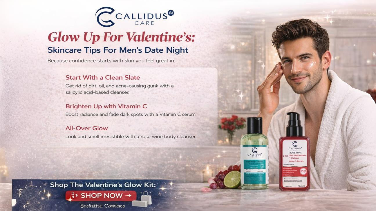 Glow Up For Valentine’s: Skincare Tips For Men’s Date Night