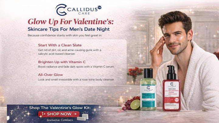 Glow Up For Valentine’s: Skincare Tips For Men’s Date Night