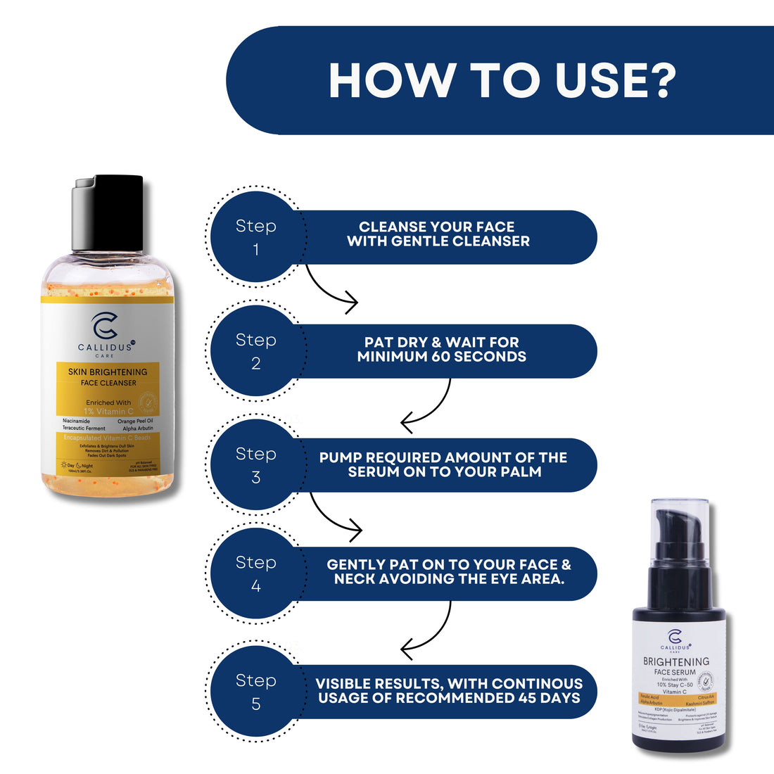 Vitamin C Cleanser + Serum Combo – Brighten & Hydrate with Stay C-50