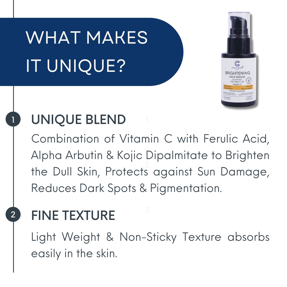 Vitamin C Face Serum for Glowing Skin, Dark Spots & Radiance