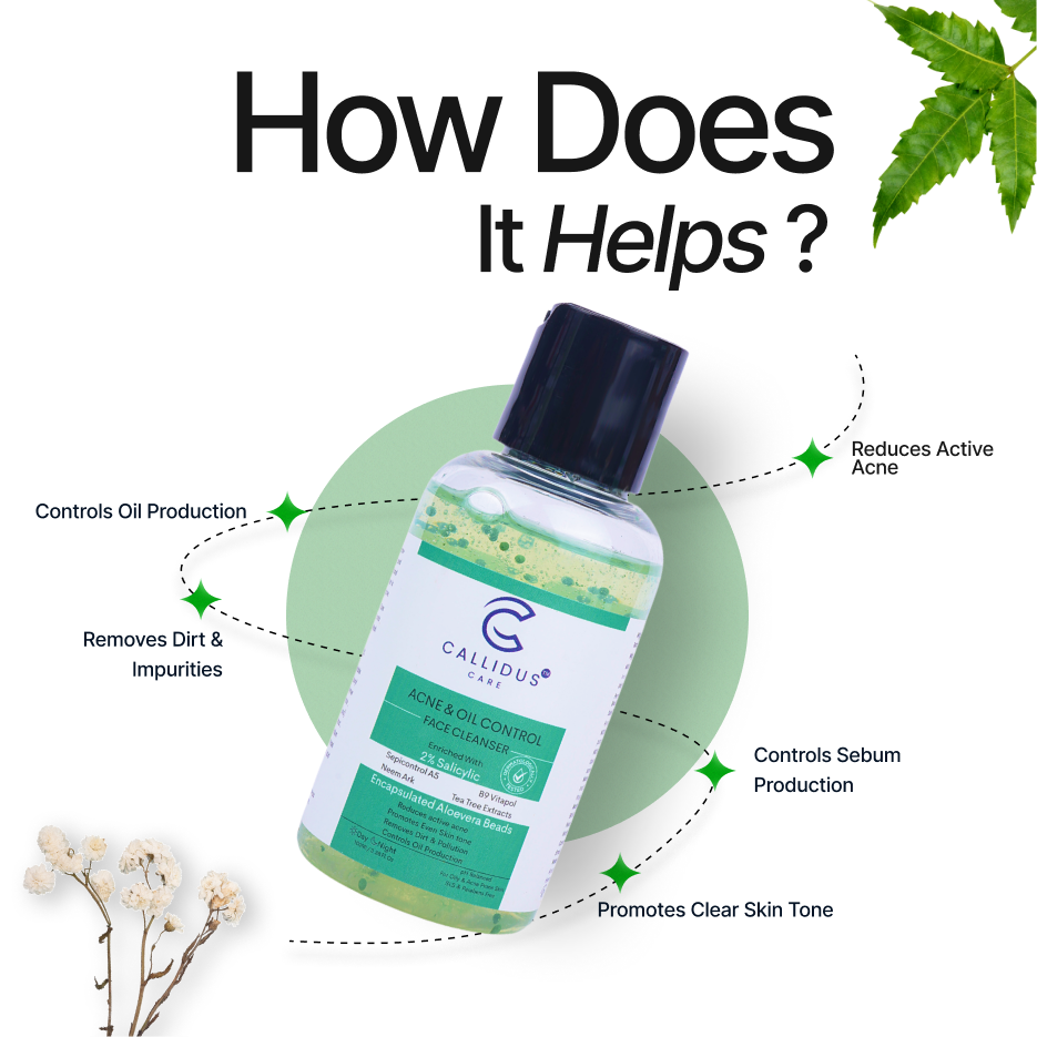 Callidus Care 2% Salicylic Acid Acne & Oil Control Face Cleanser