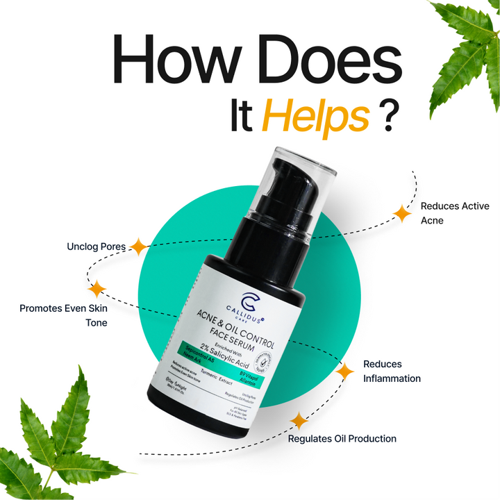 Callidus Care 2% Salicylic Acid Acne & Oil Control Face Serum