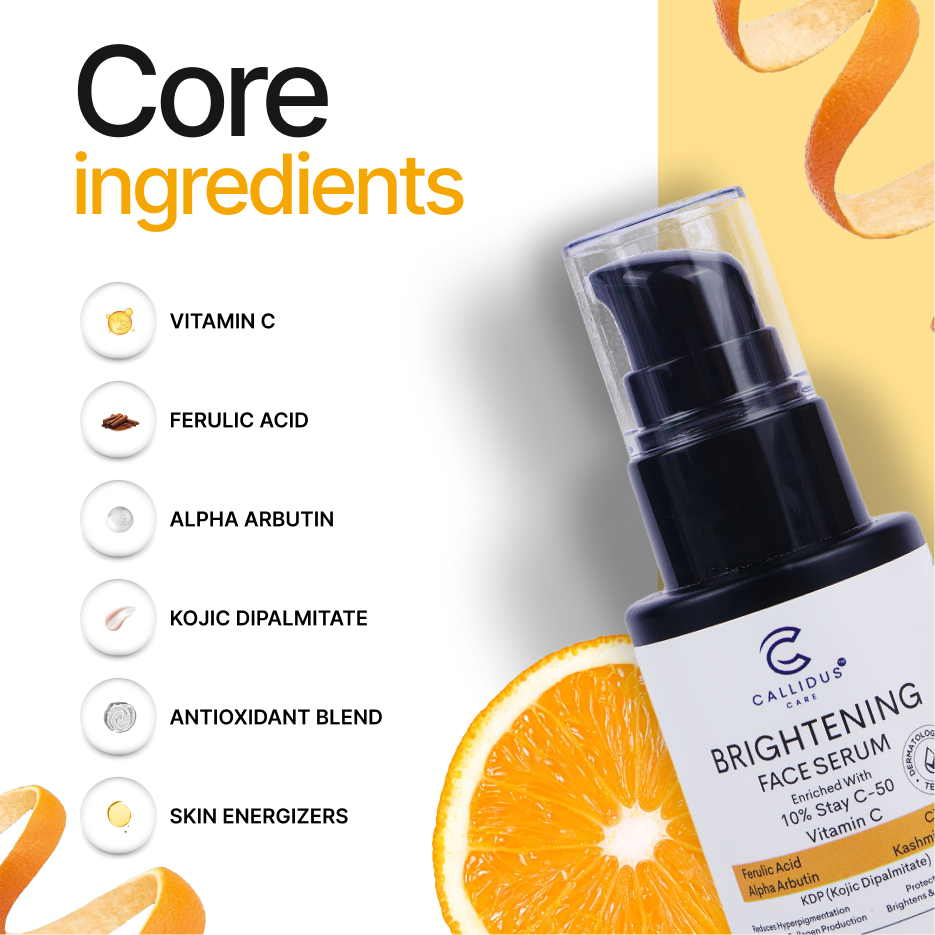 Callidus Care 10% Vitamin C Brightening Face Serum