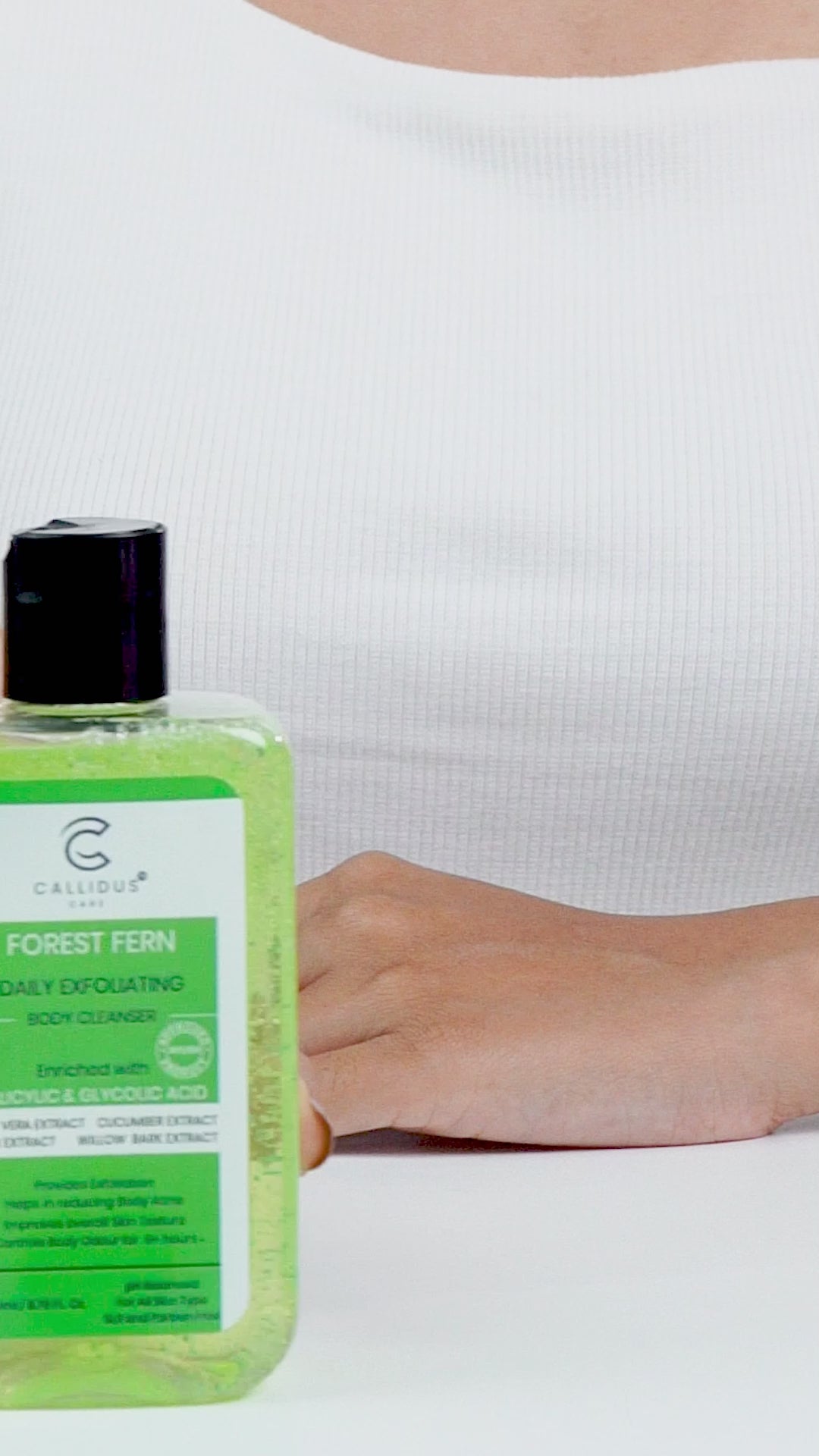 Callidus Care Forest Fern Daily Exfoliating Body Cleanser